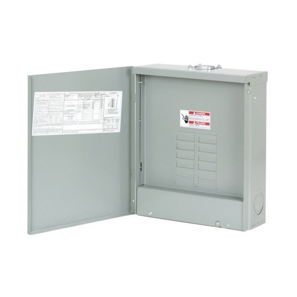 Eaton Load Center, 12 Spaces, 125A, 120/240V AC BRP12L125R